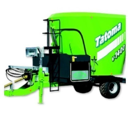 12 Cubic Meter Sinle Auger Mixer